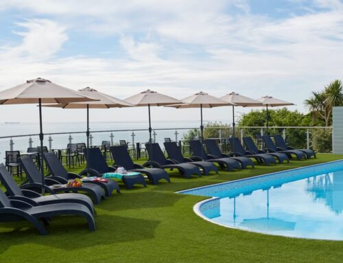 Outdoor Swimming Pool, Luccombe Hall Hotel