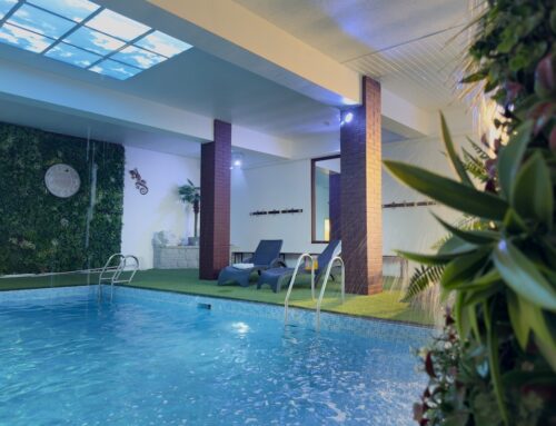 Tropical Indoor Pool Experience